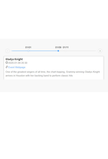 Responsive Horizontal Timeline